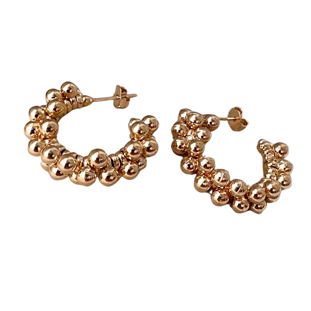 Caviar Hoop | Tori Bradburry