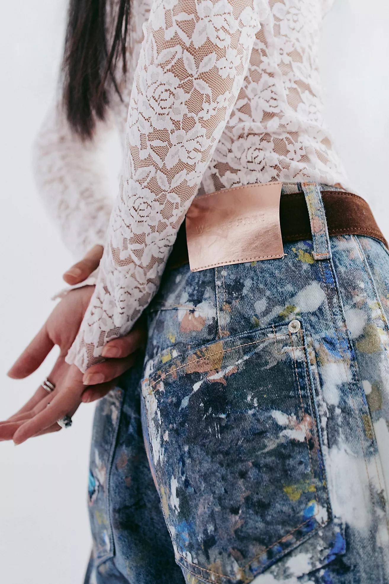 We The Free Good Luck Barrel Illusions Jeans | Free People (Global - UK&FR Excluded)