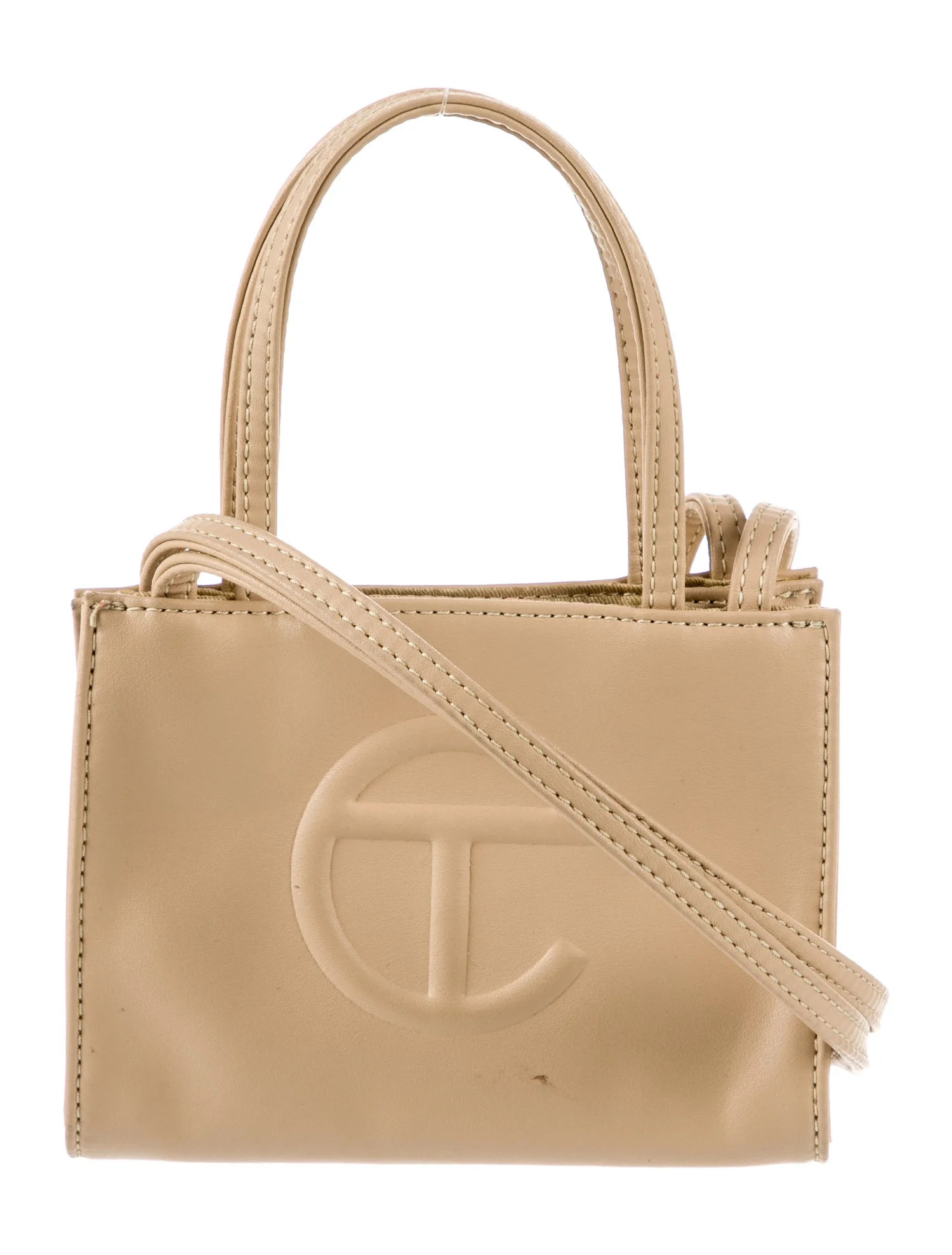 Small Cream Shopping Bag | The RealReal