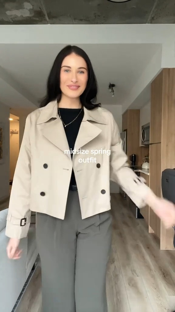 We love a new trench coat 🩷 

#LTKcanada #LTKspring #LTKmodest