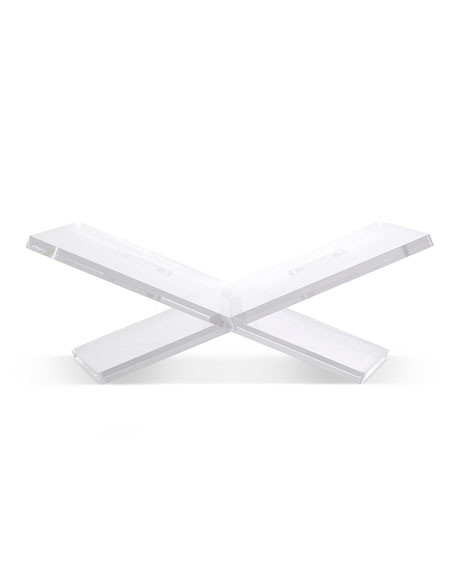 Assouline Clear Lucite A Book Stand | Neiman Marcus