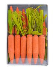 Set Of 12 Carrots Decor | TJ Maxx