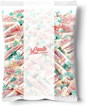 LAETAFOOD Smarties Tropical Rolls Hard Candy (1 Pound Bag) | Amazon (US)