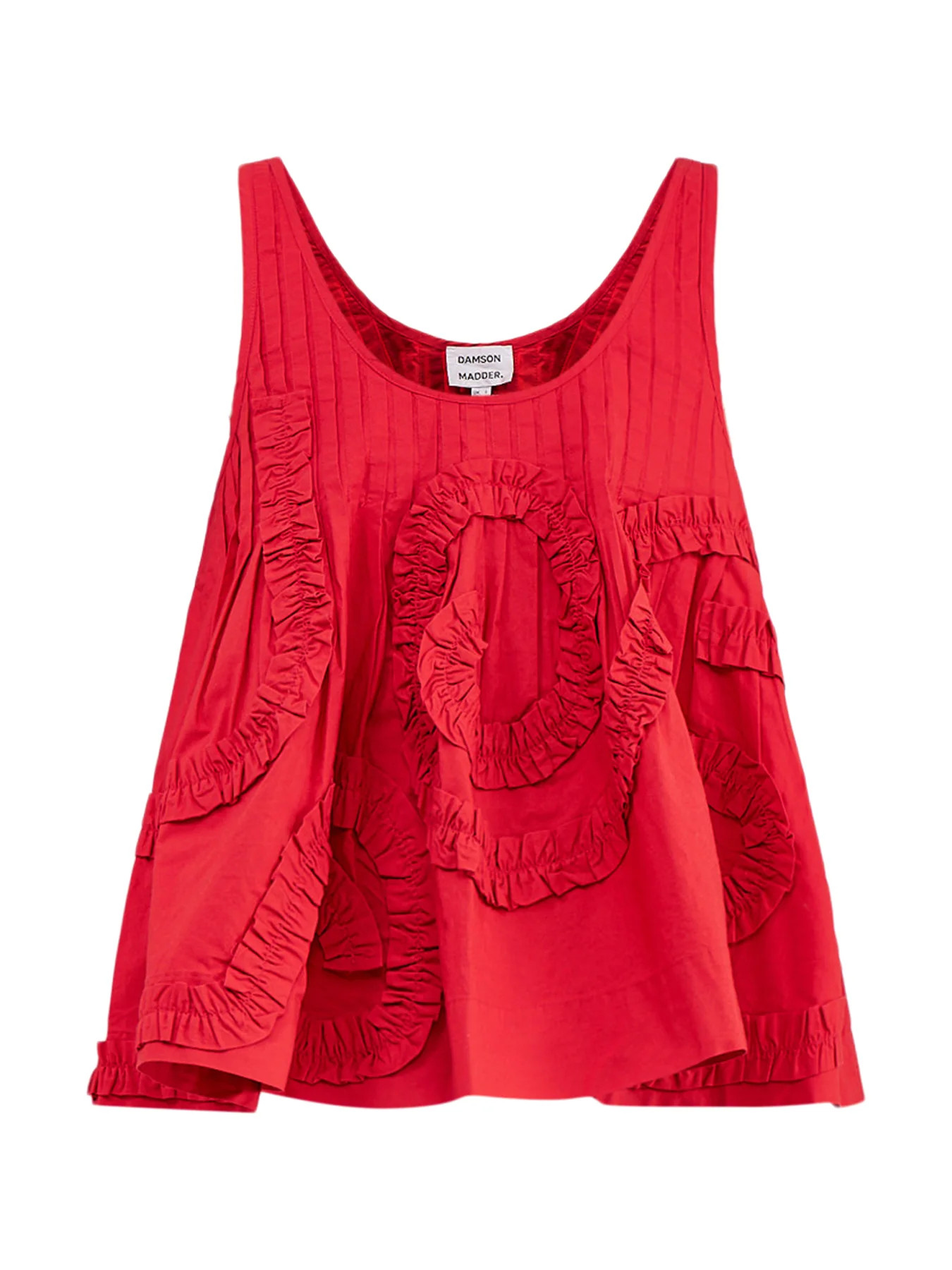 Stella Ruffle Cami Red | Fenwick UK