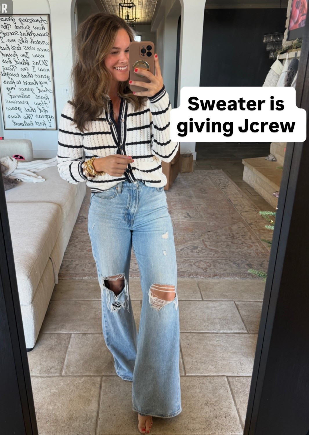 This Walmart sweater is so nice and reminds me of Jcrew! Similar jeans linked #casualoutfit #sweater #winteroutfit #walmartfashion 

#LTKootd #LTKOver40 #LTKFindsUnder50