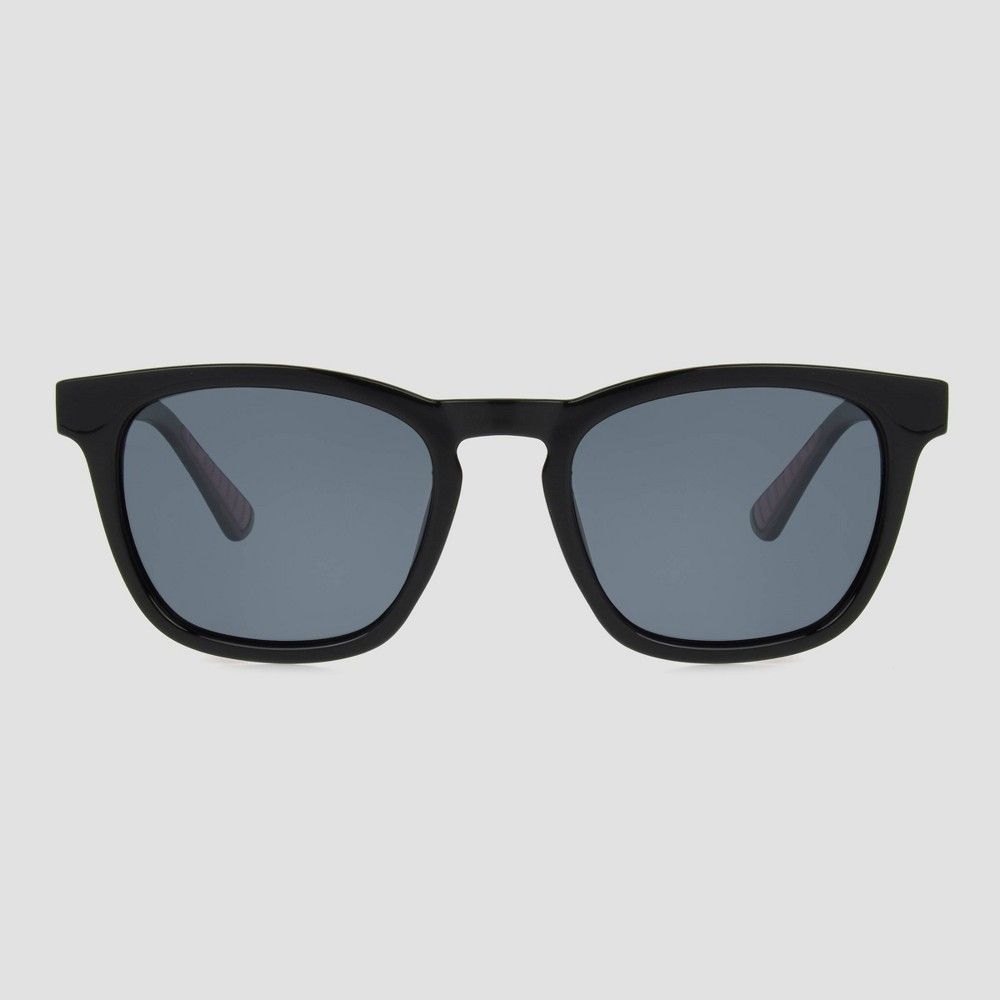 Women's Polarized Surf Plastic Sunglasses - Black, Women's, Size: Small, Black/Blue | Target