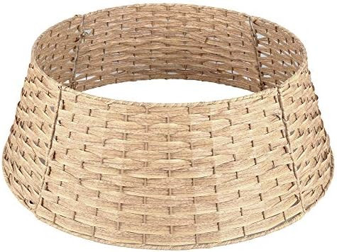 Christmas Tree Collar Basket, LordofXMAS Handwoven Plastic Ring for Artificial Christmas Trees De... | Amazon (US)