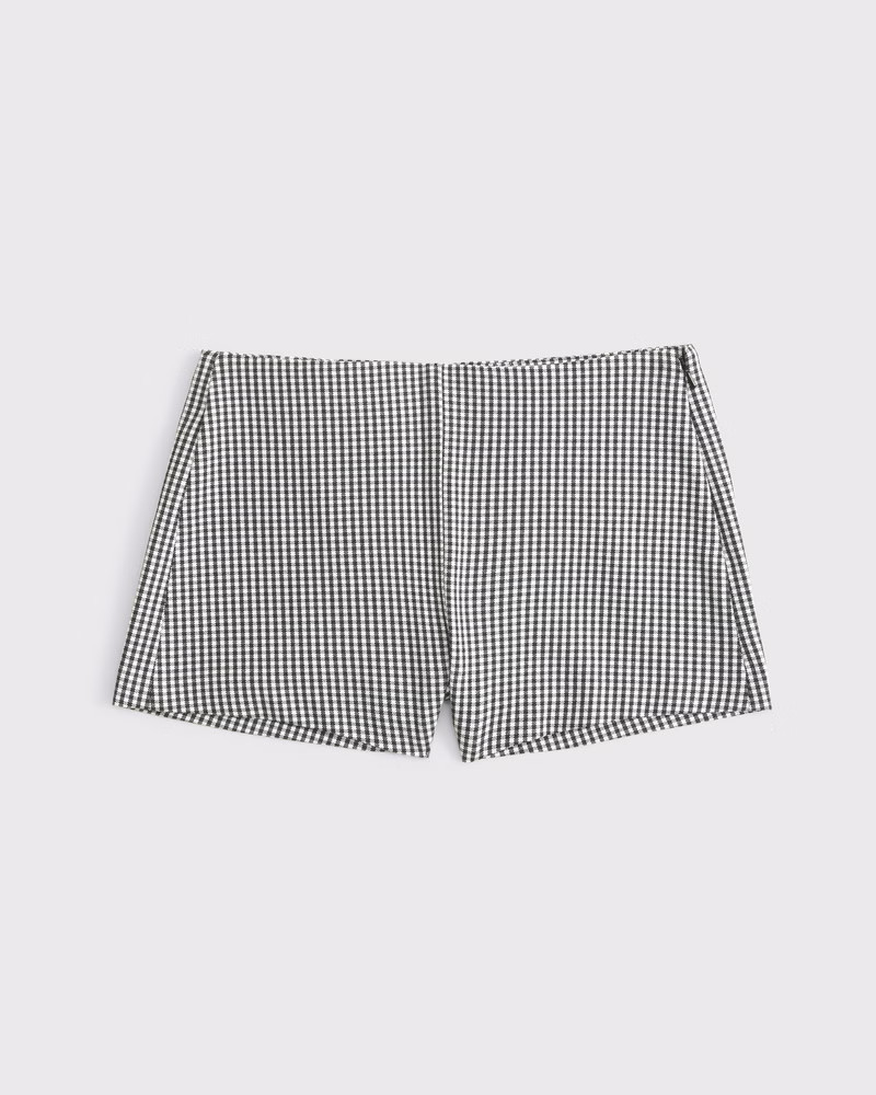 Women's Stretch Micro Gingham Short | Women's Bottoms | Abercrombie.com | Abercrombie & Fitch (US)