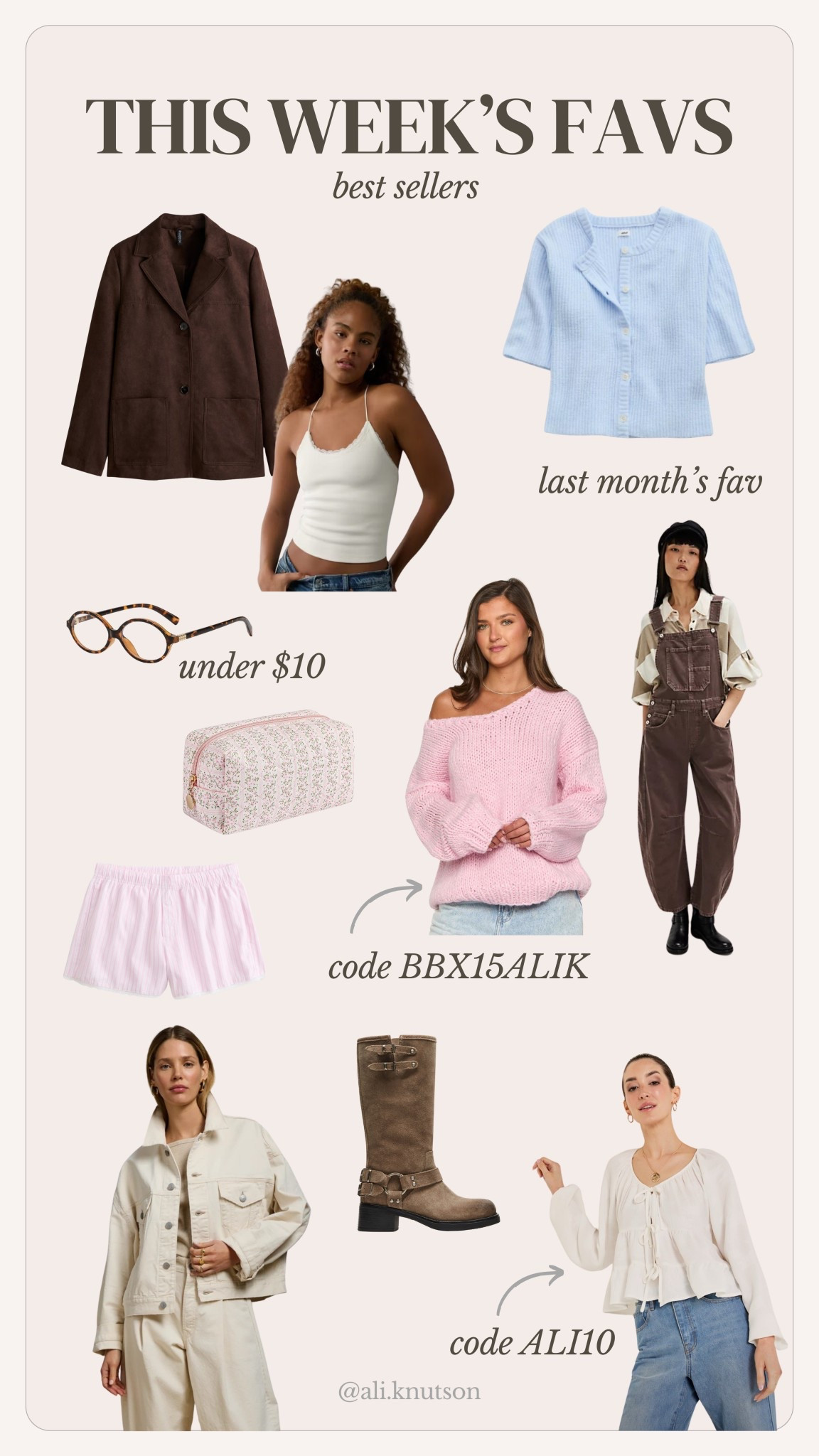 Your favorites of the week 

#LTKSpringSale #LTKStyleTip #LTKFindsUnder100