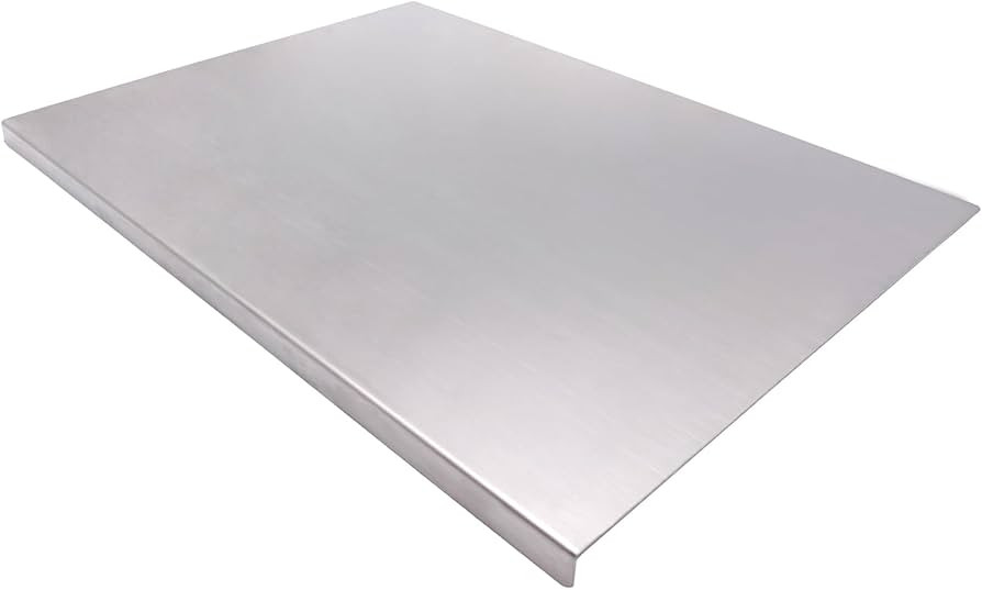 Stainless Steel Cutting Boards for The Kitchen, Suitable for Meat, Fruits, Vegetables, Bread, and... | Amazon (US)