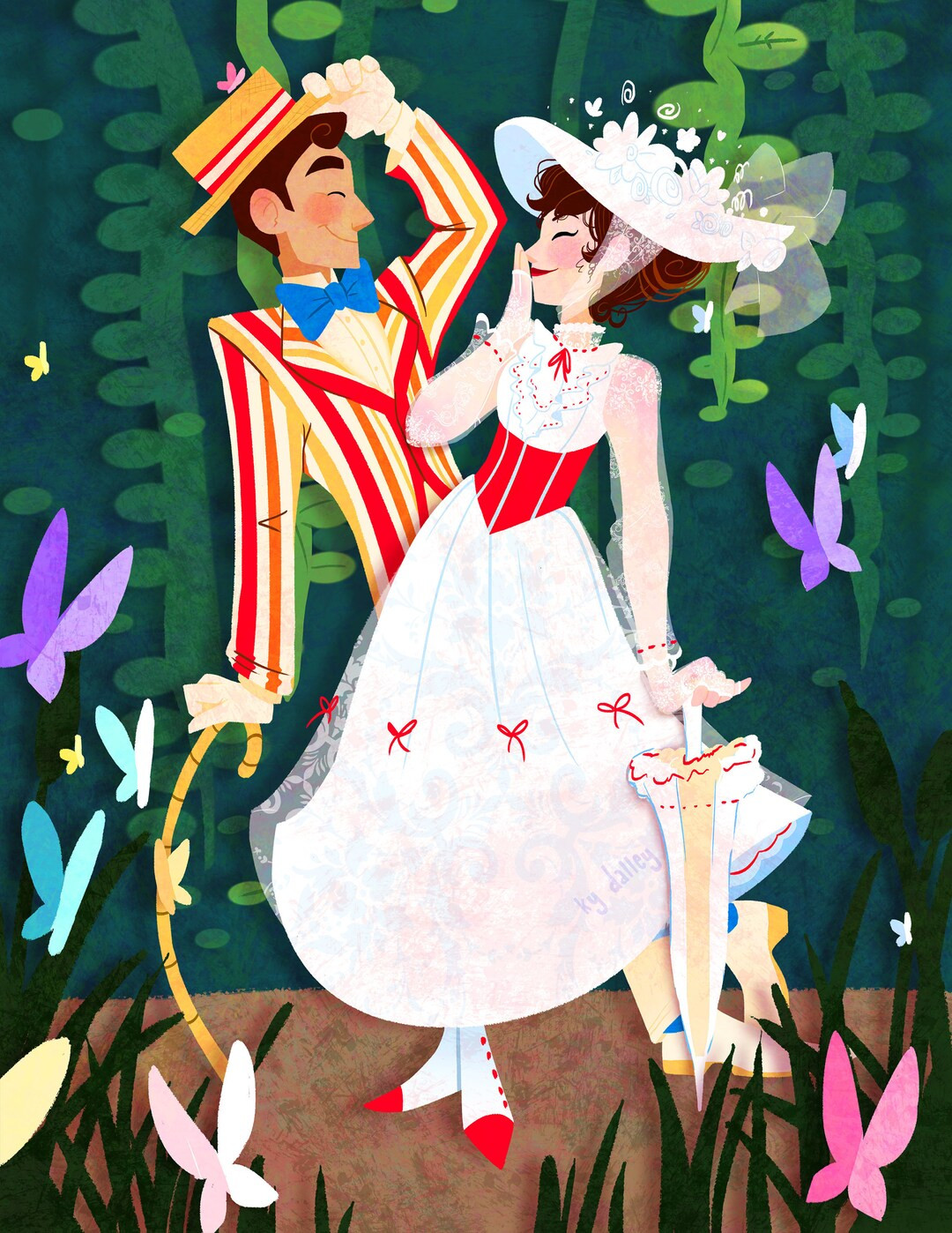 Jolly Holiday [PRINT] | Etsy (US)