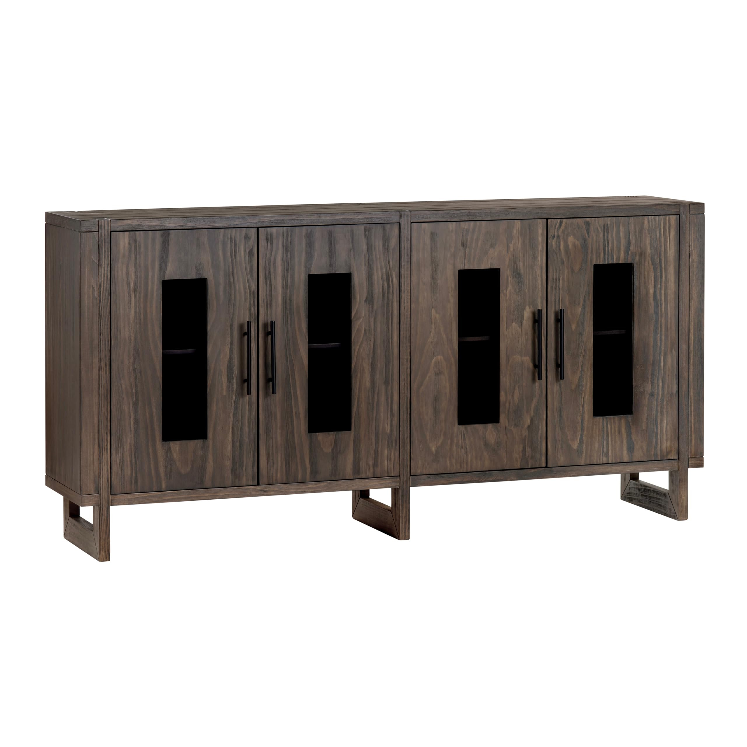 Briarcrest Four-Door Sideboard, Console, Buffet, or Credenza | 72 x 16 x 36 (in) | Amazon (US)