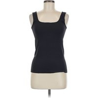Ann Taylor LOFT Outlet Tank Top Black Square Neckline Tops - Used - Size Medium | ThredUp (US)