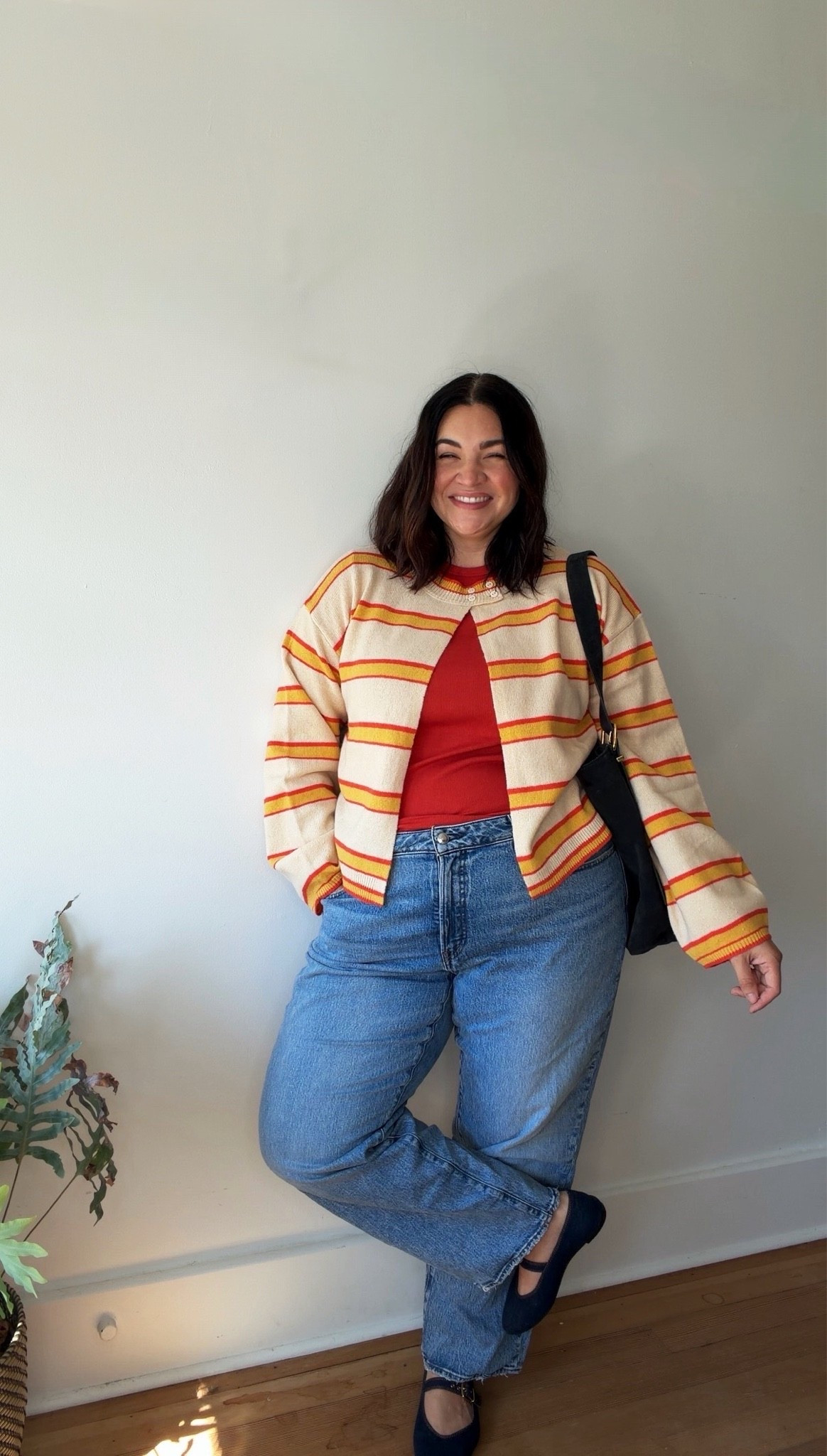 Wearing sweater XL
Shirt XL
Jeans 16W

#LTKMidsize #LTKootd