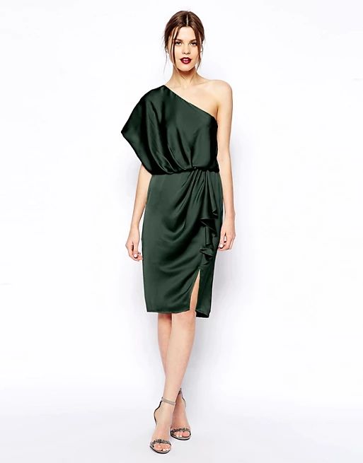 ASOS One Shoulder Drape DressOut of stock :-(MORE FROM: | ASOS US