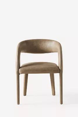 Leather Hagen Dining Chair | Anthropologie (US)