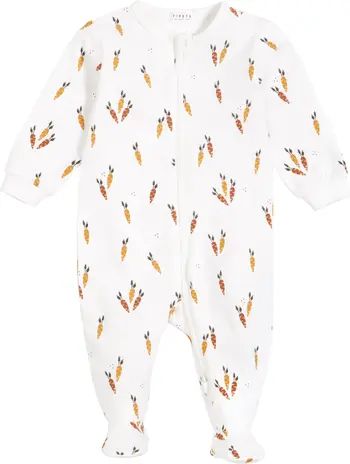 Carrots Fitted One-Piece Stretch Organic Cotton Pajamas | Nordstrom