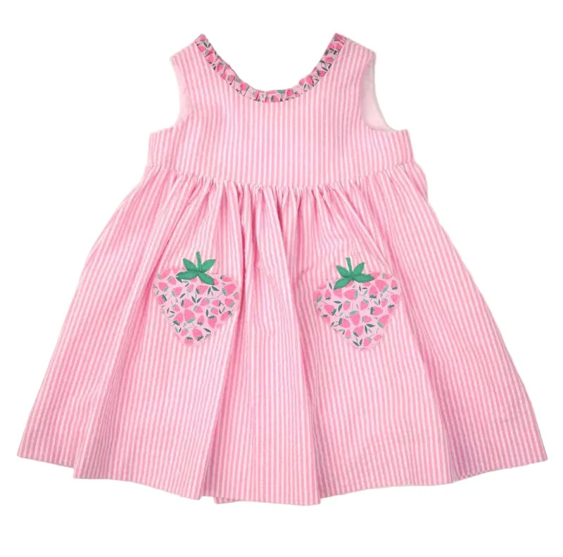 Funtasia Too Strawberry Pockets Wrap Dress | JoJo Mommy
