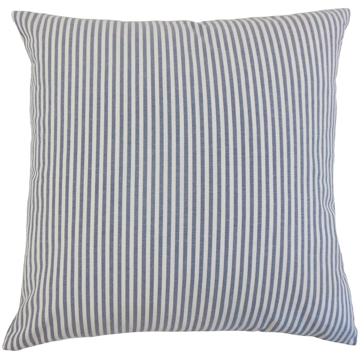 Ira Transitional Striped Handmade 100% Cotton Throw Pillow | Wayfair North America