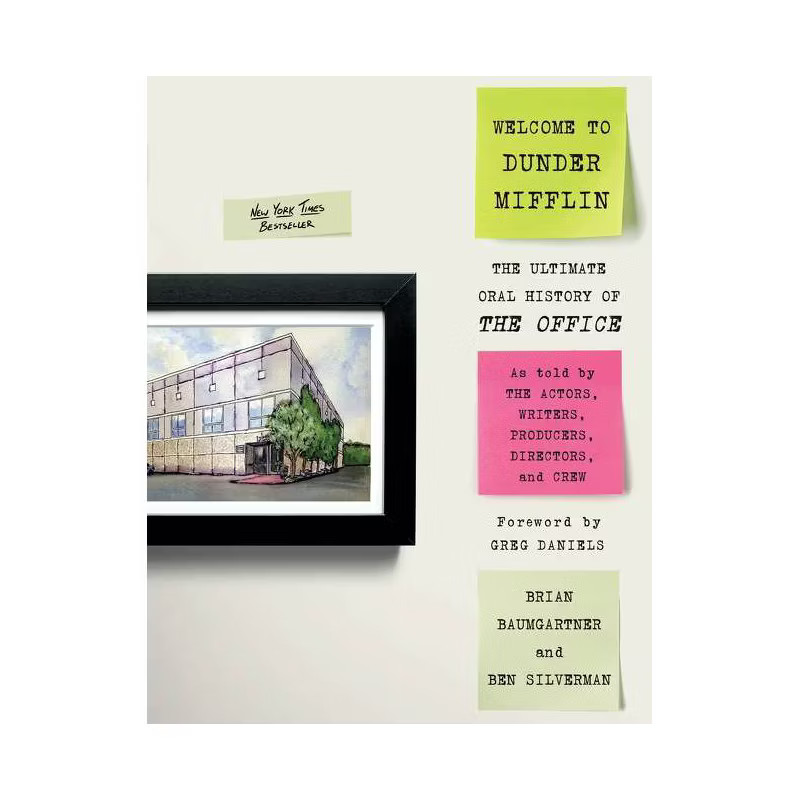 Welcome to Dunder Mifflin - by Brian Baumgartner & Ben Silverman (Hardcover) | Target
