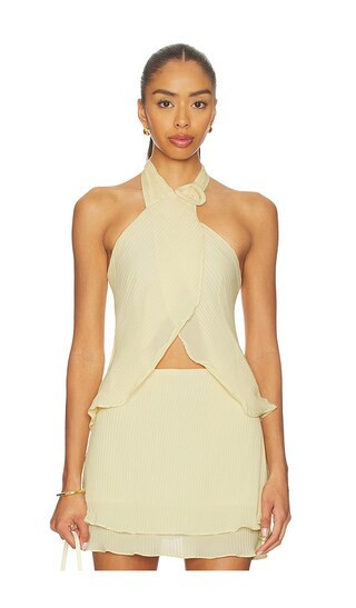 Baobab Lira Top in Yellow. - size S | Revolve Clothing (Global)