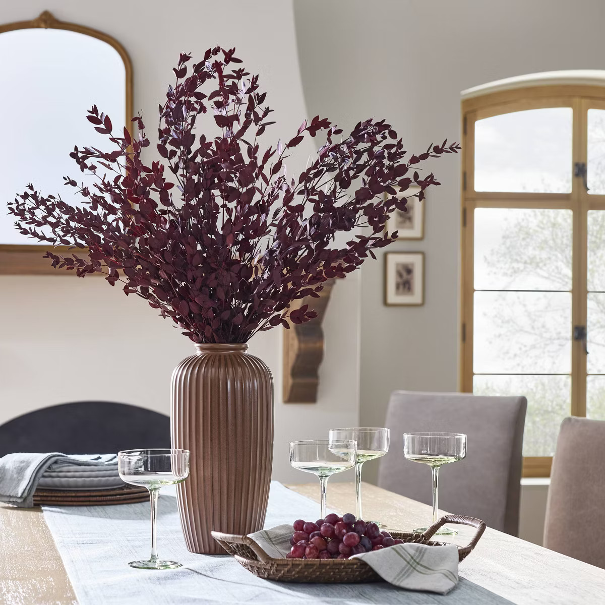 9.8oz Tinted Glass Coupe Drinkware - Hearth & Hand™ with Magnolia | Target