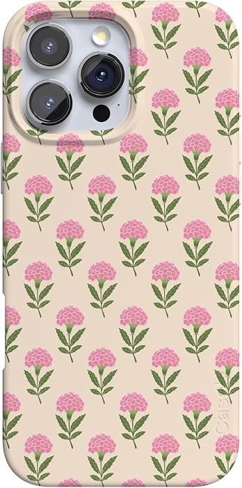 Casely iPhone 16 Pro Max Case | Jenna's Flowers | Fun on Weekdays | Compatible with MagSafe | Cla... | Amazon (US)