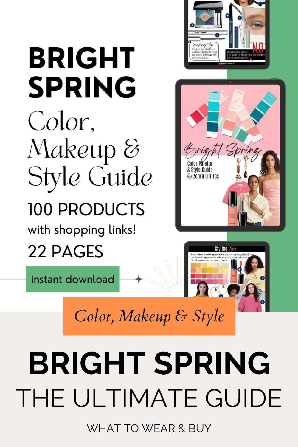Are you a Bright Spring?
Here is your ultimate Bright Spring Color, Makeup and Style guide with 100 real products from accessible fashion brands  like Sephora, H&M, Mango... 

 #LTKFindsUnder50 #LTKStyleTip #LTKBeauty