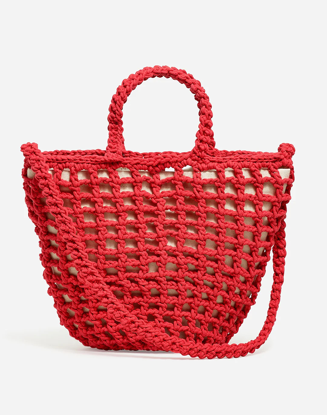 The Crocheted Shoulder Bag | Madewell