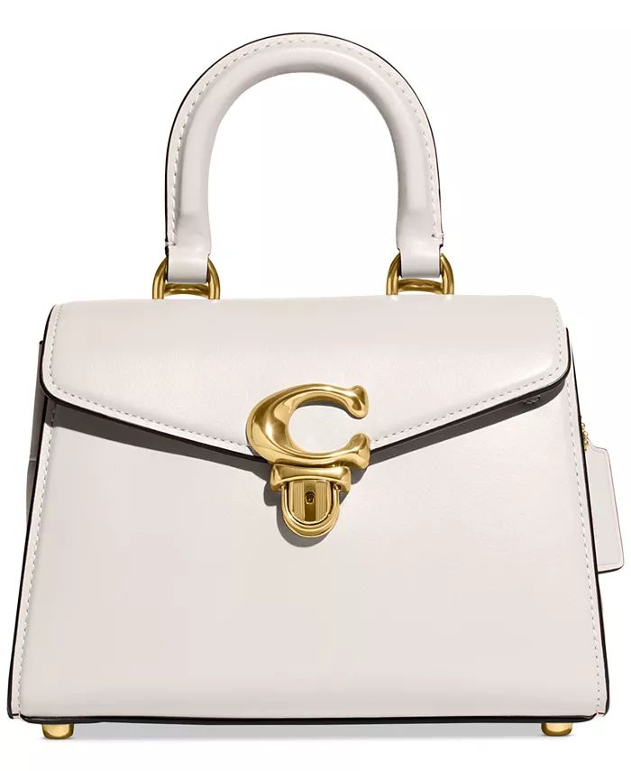 Sammy 21 Luxe Refined Leather Small Satchel | Macy's
