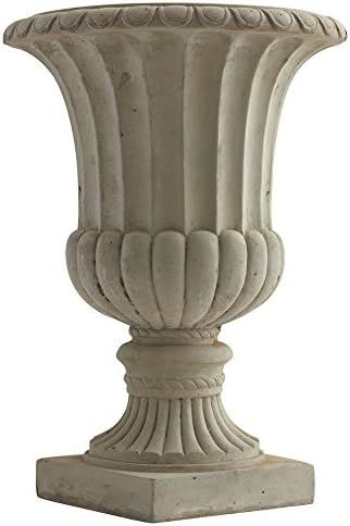Nearly Natural 20.25” Large Sand Colored Urn Indoor/Outdoor) Planter | Amazon (US)