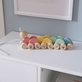 Personalised Colourful Pull Along Caterpillar | My 1st Years (Global)
