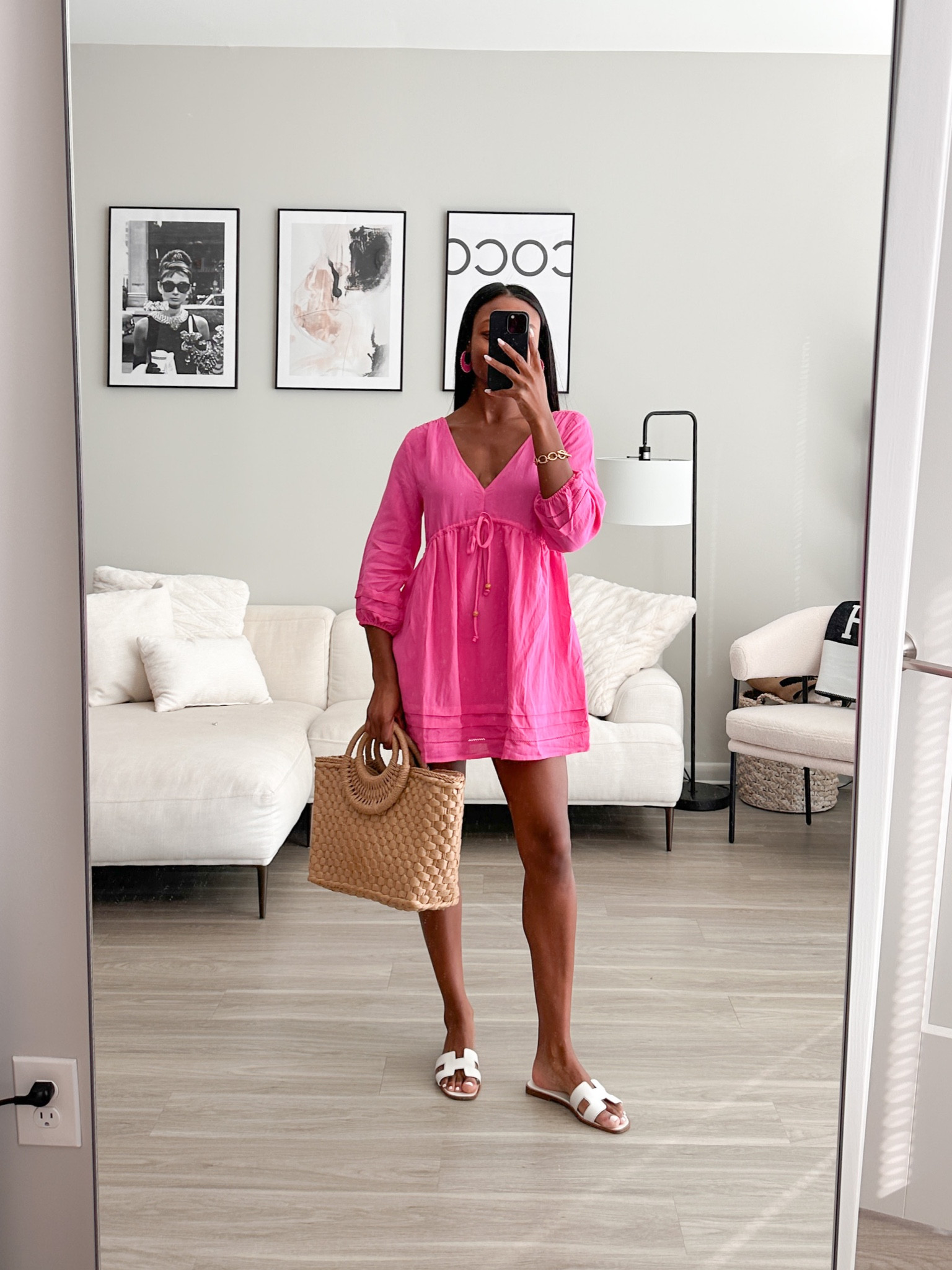 Pink dress - small
Straw tote, beach bag, spring break outfit, resort wear, resort style 

#LTKtravel #LTKunder100 #LTKSeasonal