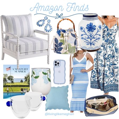 Amazon finds





Blue and white, summer dress, summer outfit, coastal grandmother, scalloped edge, grandmillennial, Newport, New England style, classic style, preppy style, make up bag, blue and white dress, maxi dress, scalloped tray, bamboo handle purse, embroidered purse, Amazon, Amazon finds, Amazon home, Amazon fashion 

#LTKHome #LTKItBag #LTKSummerSales