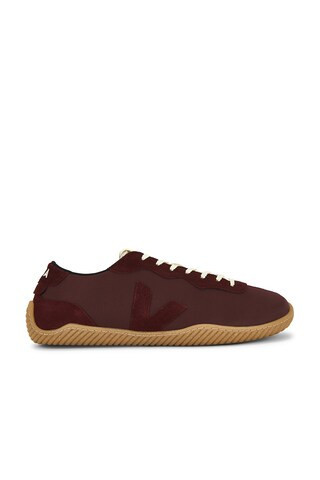 Veja Jitsu x Baserange Sneaker in Burgandy | FWRD 