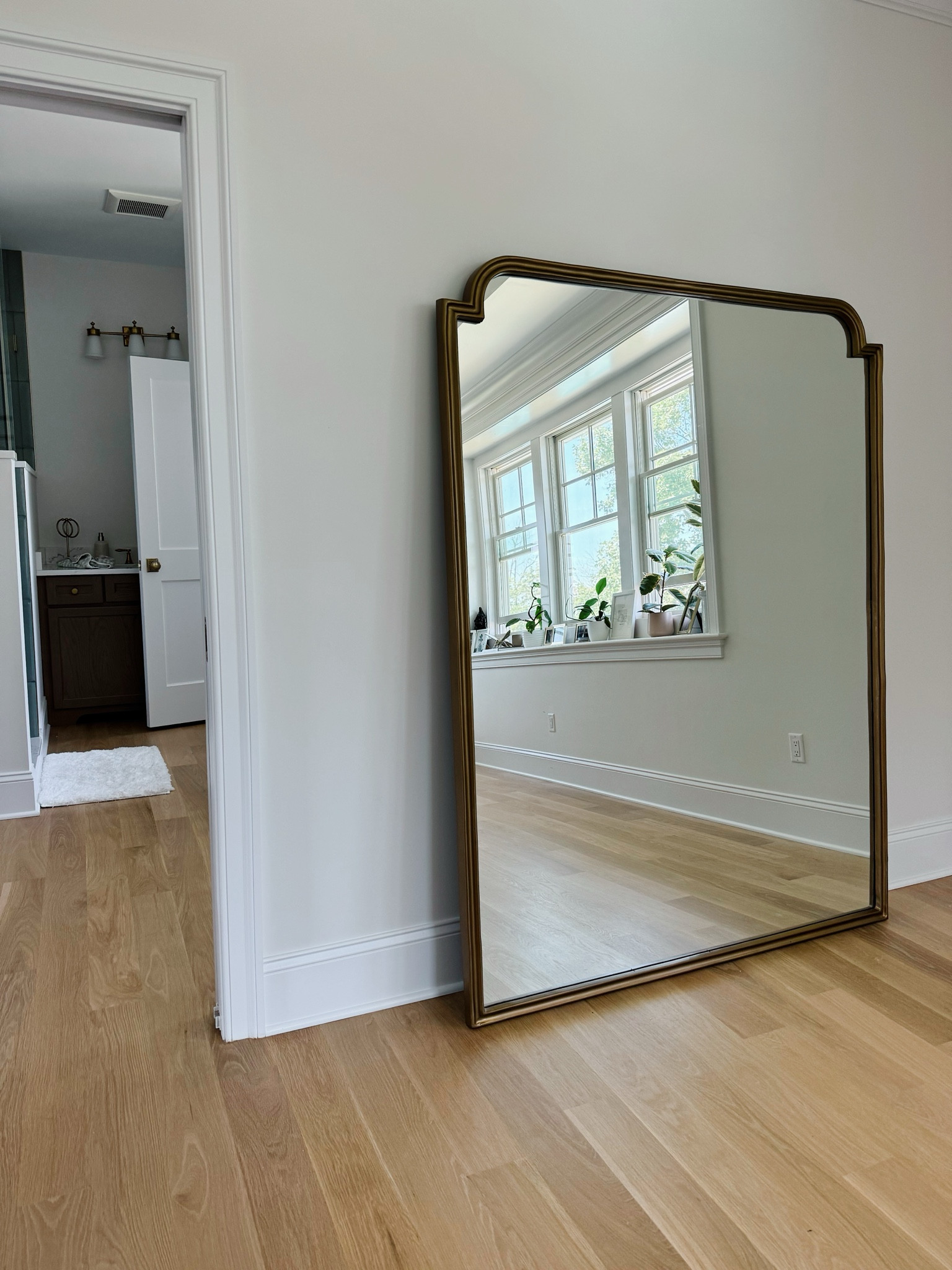 Floor Mirror of my dreams (literally, had this in my cart for a while & now have the wall for it!) 🪞💭

#LTKFamily #LTKSummerSales #LTKHome