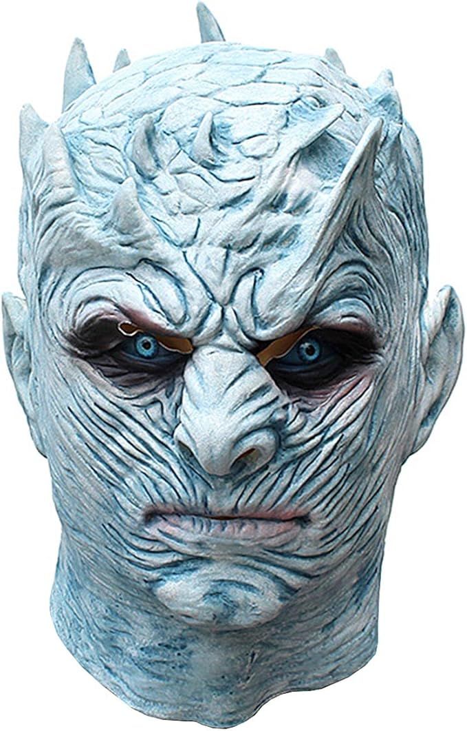 Halloween Novelty Mask Game of Thrones Night's King White Walker Costume Mask Party Props Mask Cr... | Amazon (US)