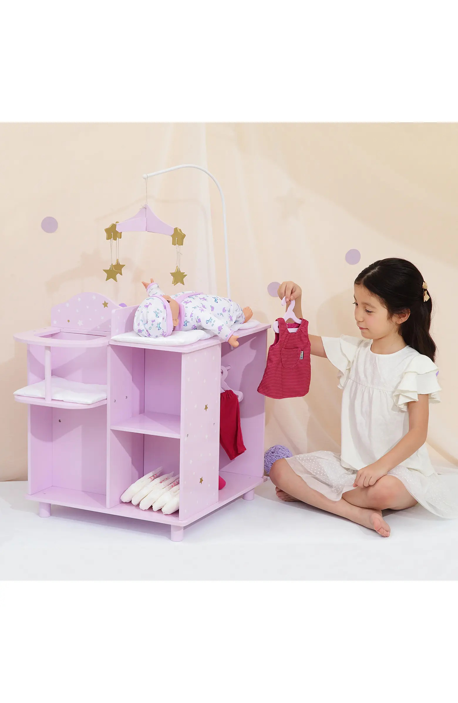 Teamson Kids Olivia's Little World Twinkle Stars Princess 4-in-1 Baby Doll Station | Nordstrom | Nordstrom