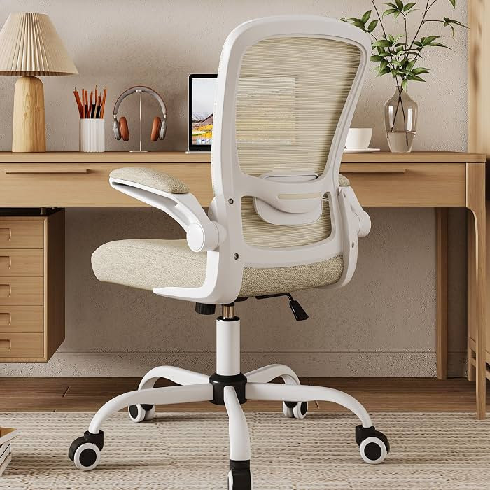 Mimoglad Home Office Chair, High Back Desk Chair, Ergonomic Mesh Computer Chair with Adjustable L... | Amazon (US)