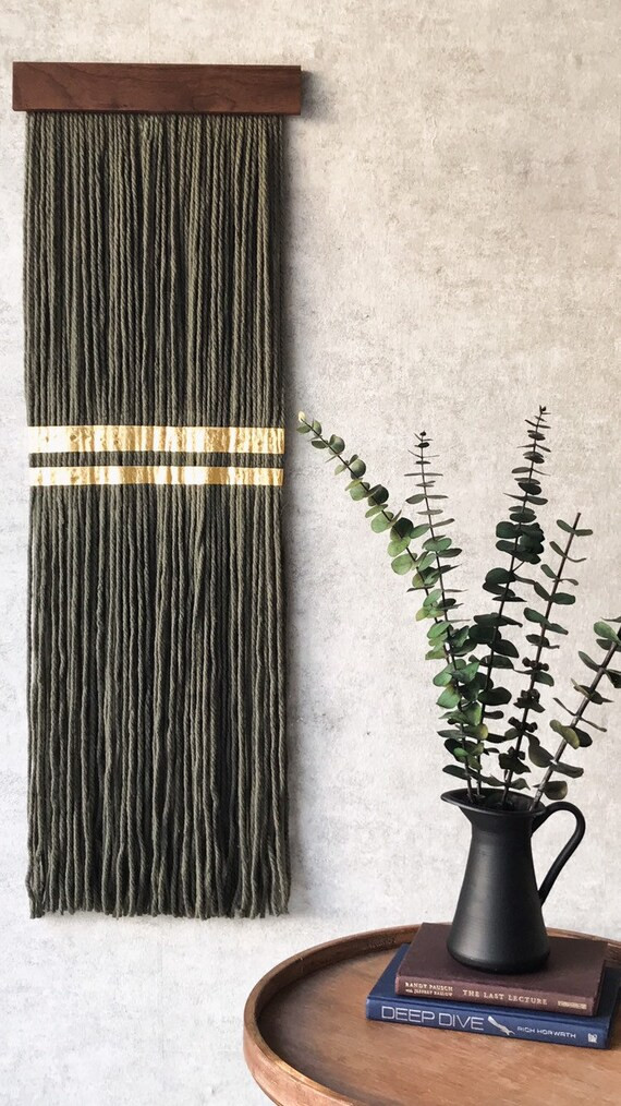 Small tapestryDip dyed wall hangingtapestryfiber | Etsy | Etsy (US)