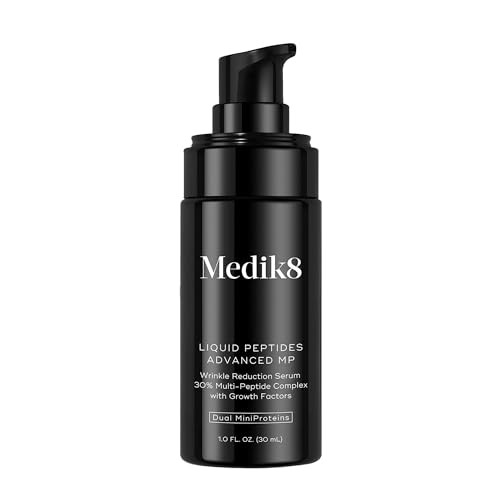Medik8 Liquid Peptides Advanced MP - Peptide Serum - Face Serum for Wrinkle Reduction - Hydrating and Supports Collagen, Hyaluronic Acid - 1 oz. | Amazon (US)