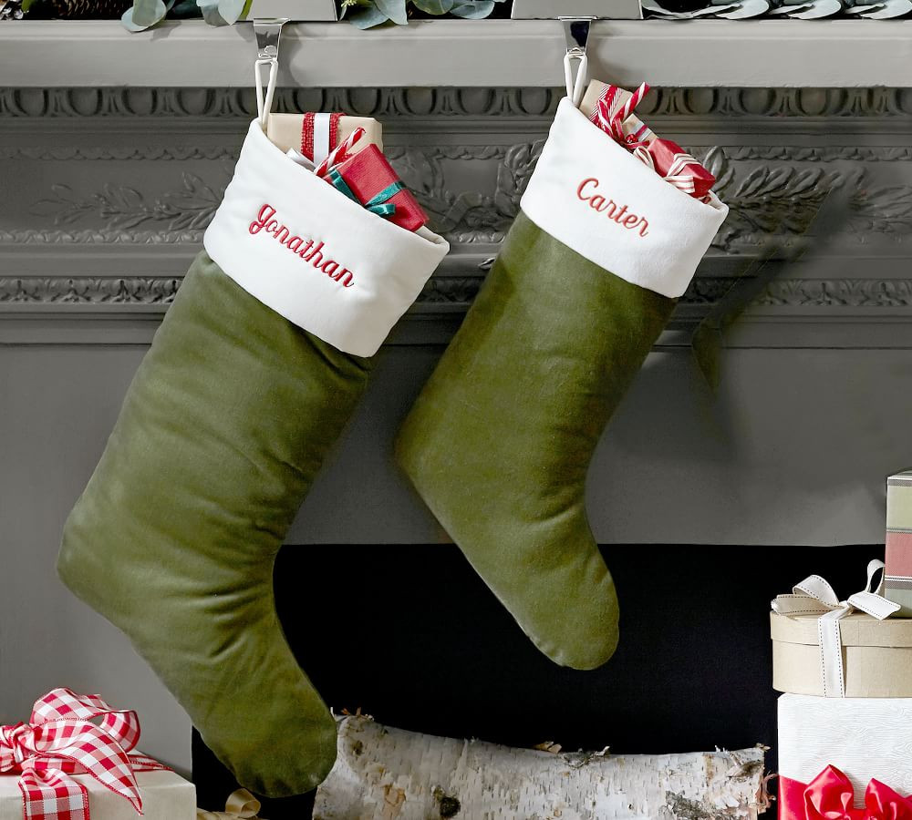 Classic Velvet Stockings | Pottery Barn (US)