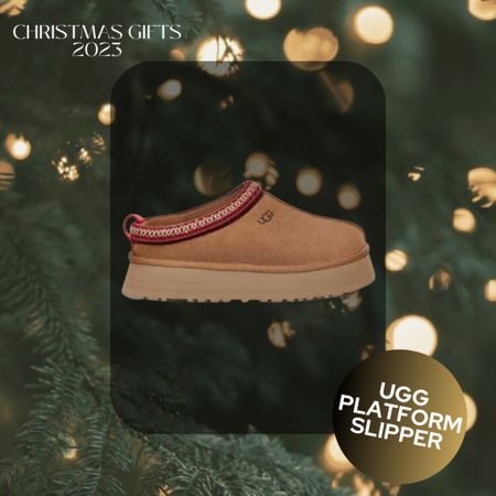 Ugg platform slippers 
Great gift for teenagers, college students and women


#LTKGiftGuide #LTKshoecrush #LTKHoliday