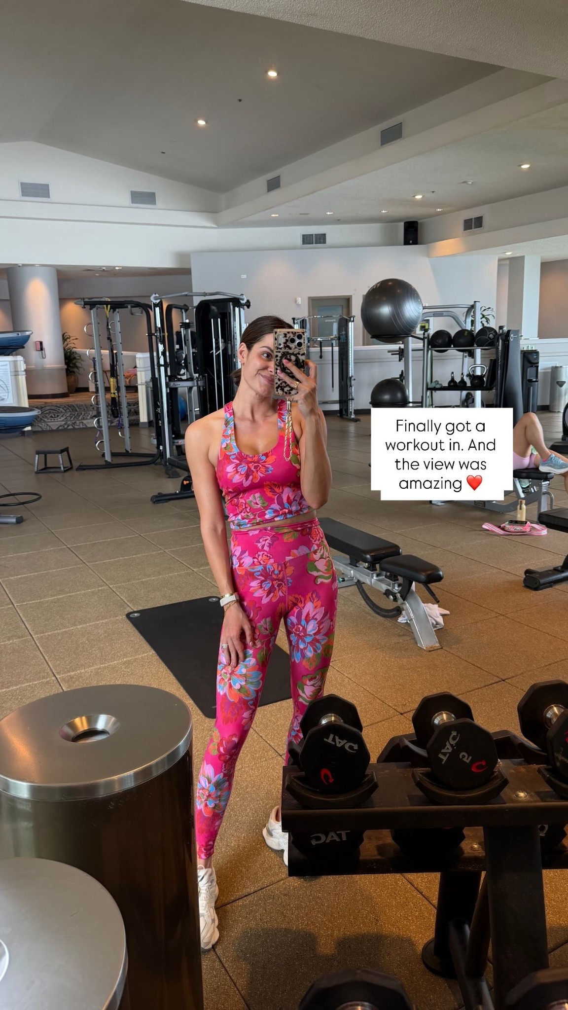 Finally got a workout while in Hawaii and the view was amazing ❤️ @beachriot 

Use code KATYGH10 for a discount on their entire website!! 🌺

Linking the full collection of this pattern below! Wearing a small in the top and bottoms!

Spring outfits, vacation outfits beach, Katy Harrell 

#LTKTravel #LTKSeasonal #LTKSwim