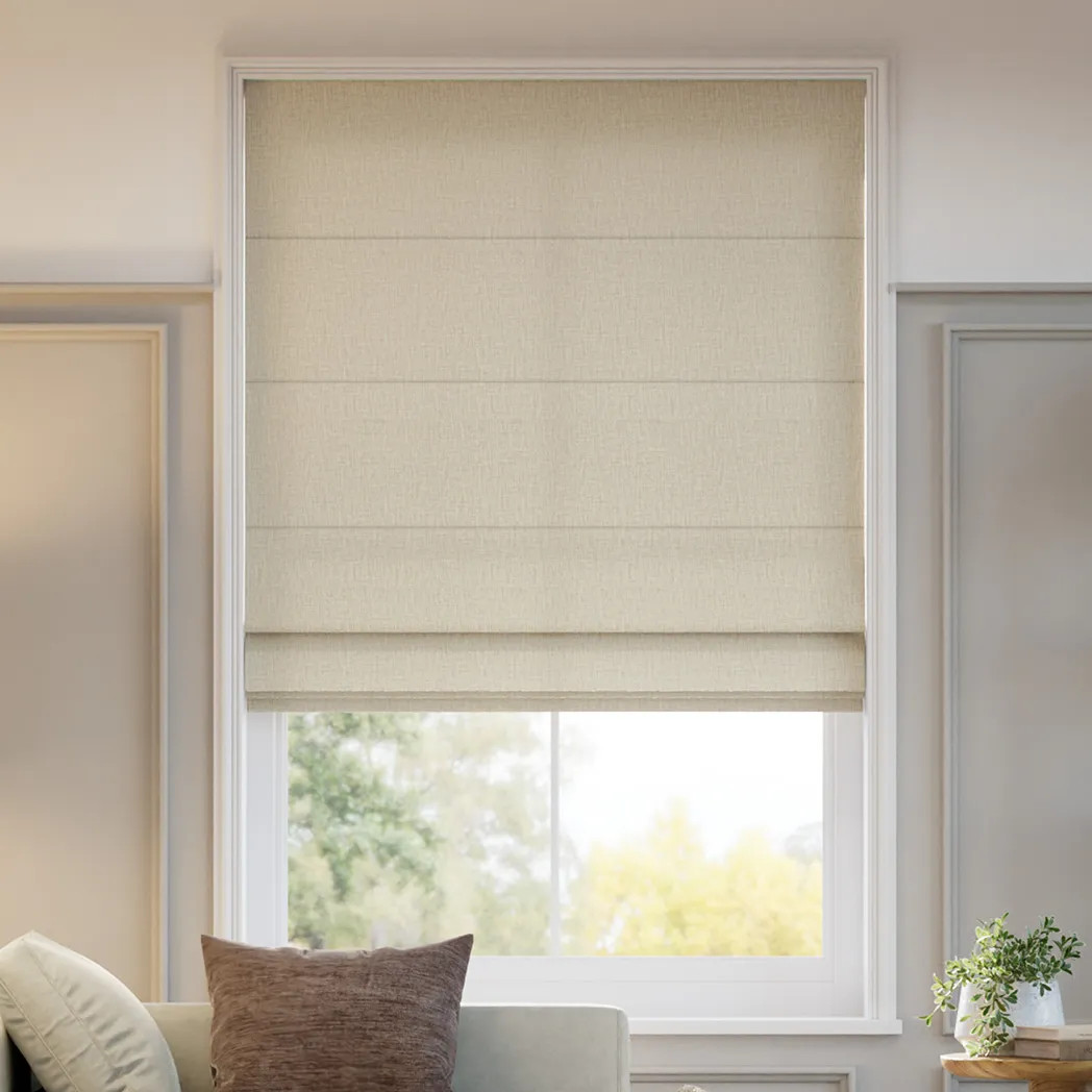 Rustic Americana - Roman Window Shades | SelectBlinds.com | Select Blinds