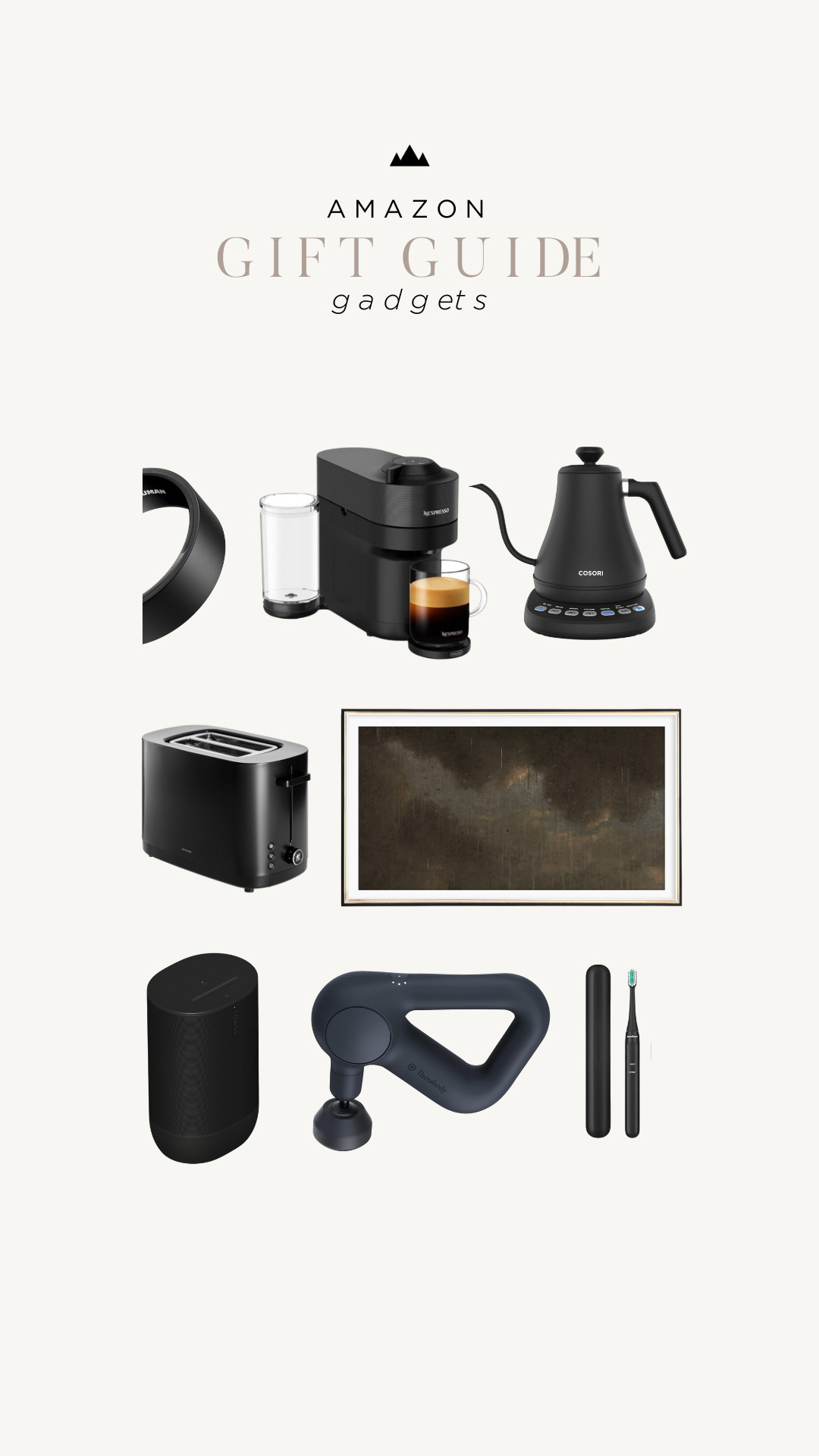 Amazon Gift Guide
Gifts for Him
Gifts for Her
Home Gadgets 
 

 

#LTKGiftGuide #LTKHoliday #LTKHome