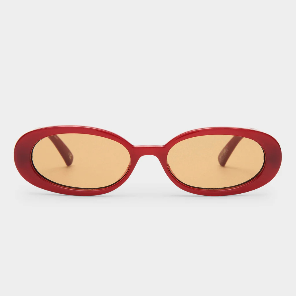 OUTTA LOVE | BURGUNDY LIGHT BROWN MONO | Le Specs (Australia)