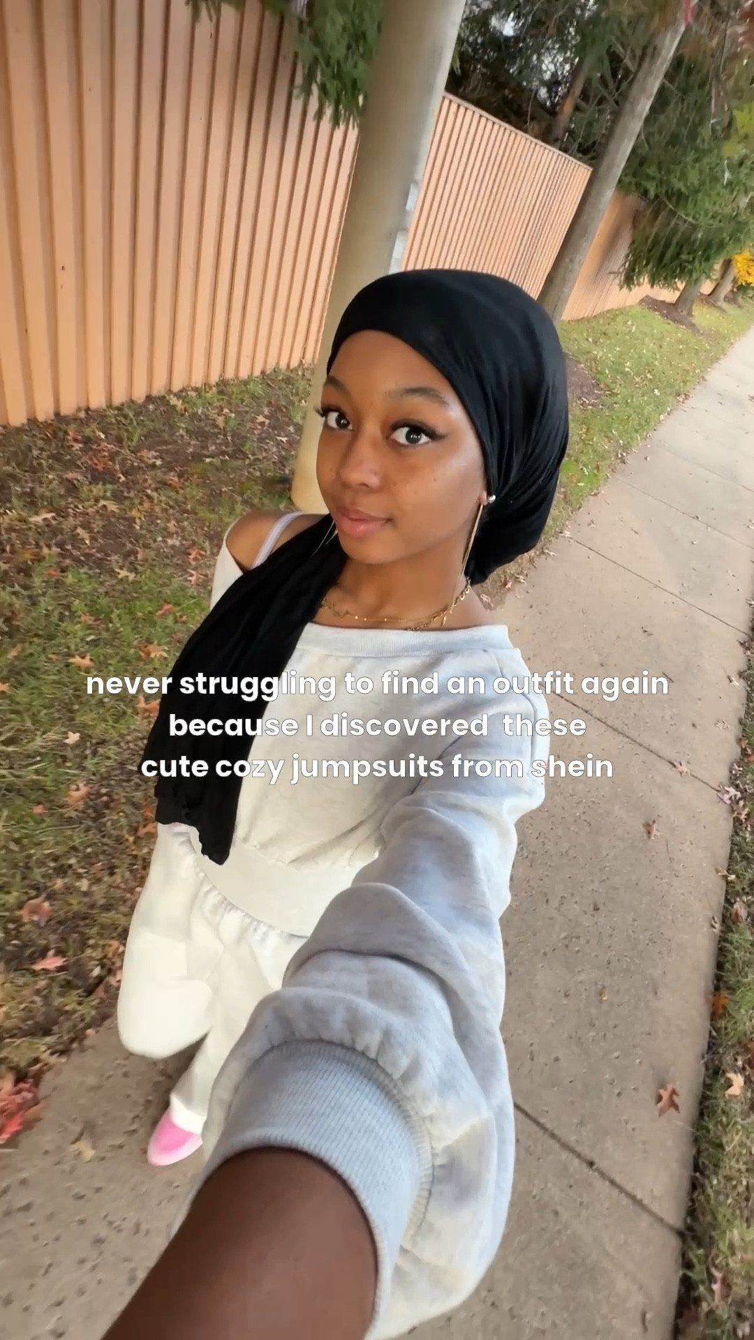 easy fall outfit 😍

cozy jumpsuit, fitted sweat set, asymmetrical jumpsuit 