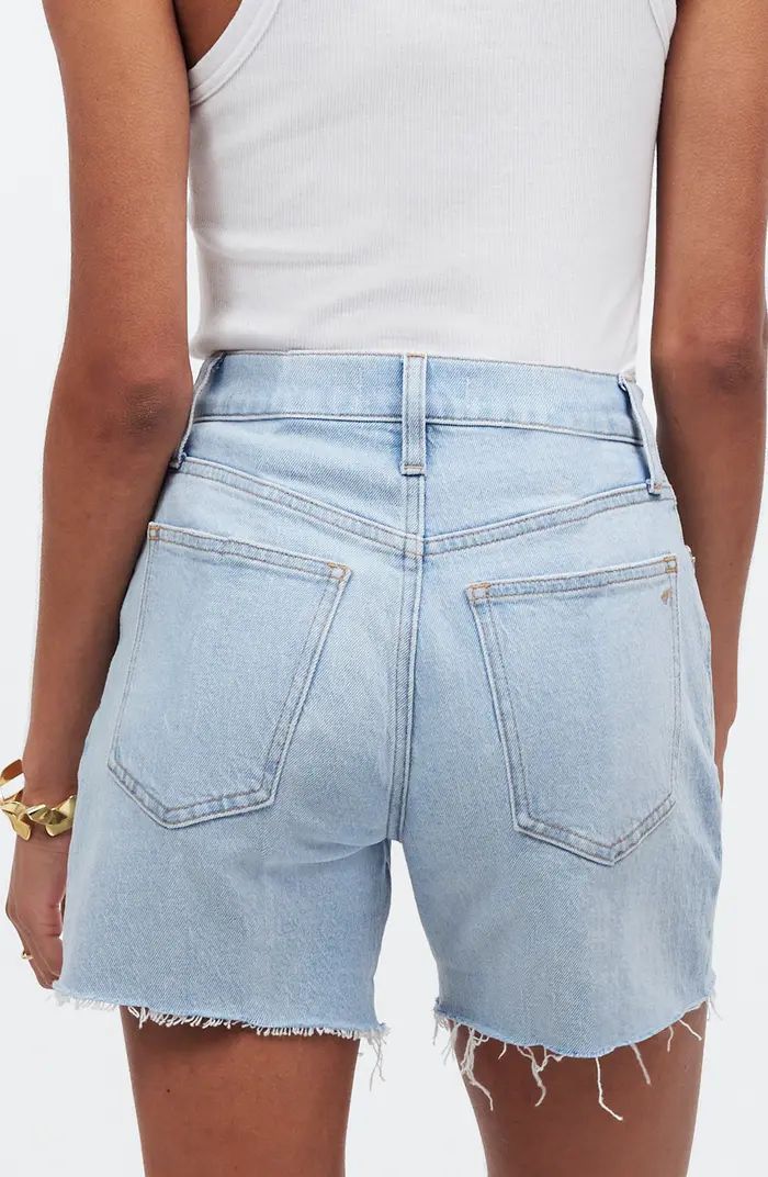 Madewell The Perfect Summer Jean Shorts: Raw-Hem Edition | Nordstrom | Nordstrom