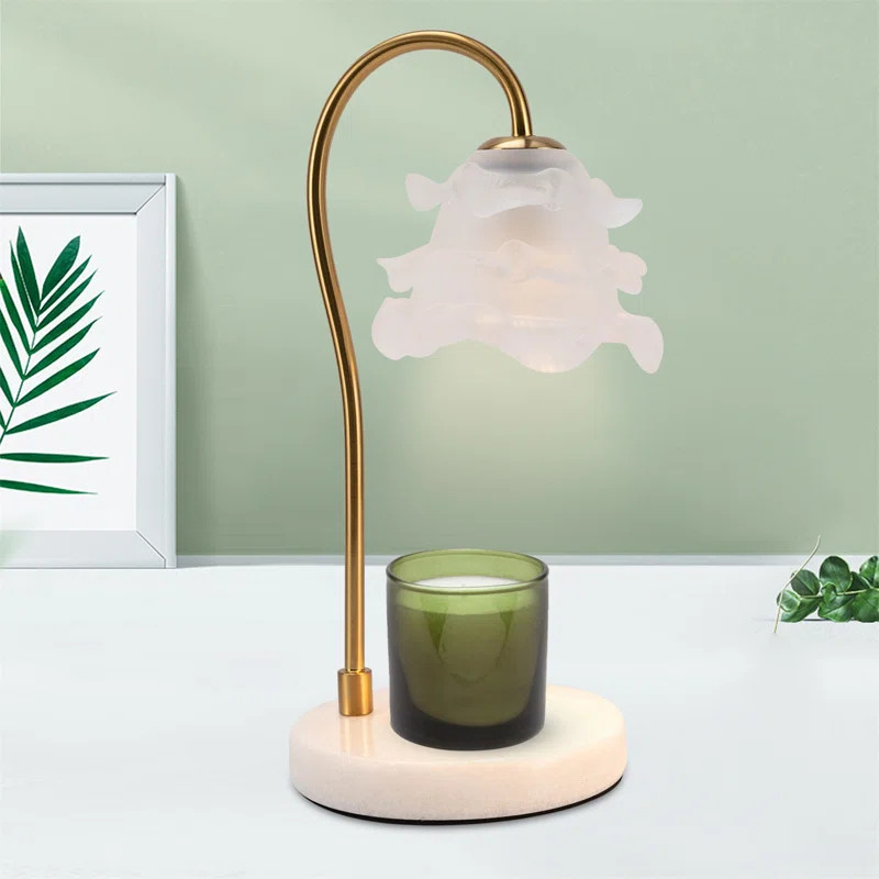 13.38'' H Stone Tabletop Wax Warmer | Wayfair North America